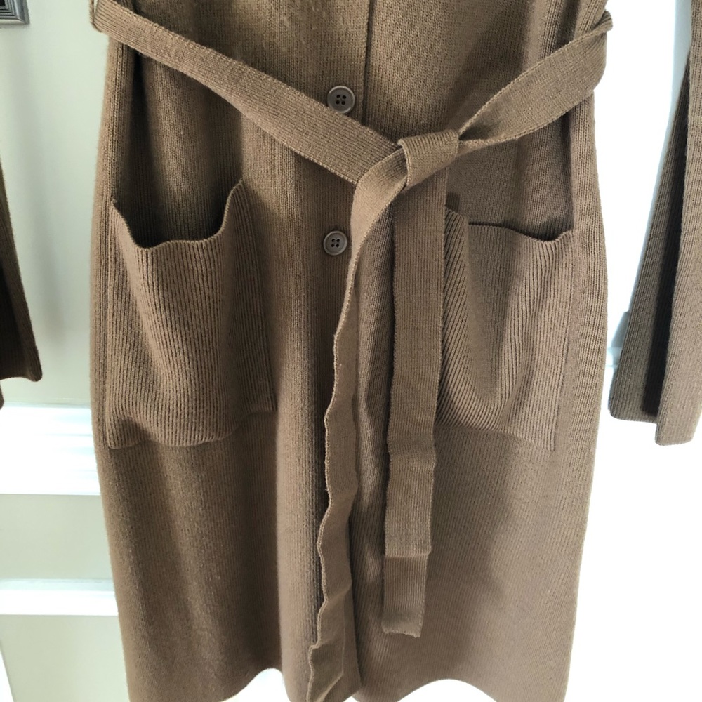 Max Studio Button Down Long Sweater, Size S - image 4